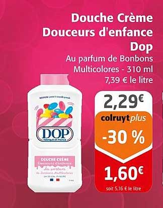 Douche Crème Douceurs d'enfance Dop