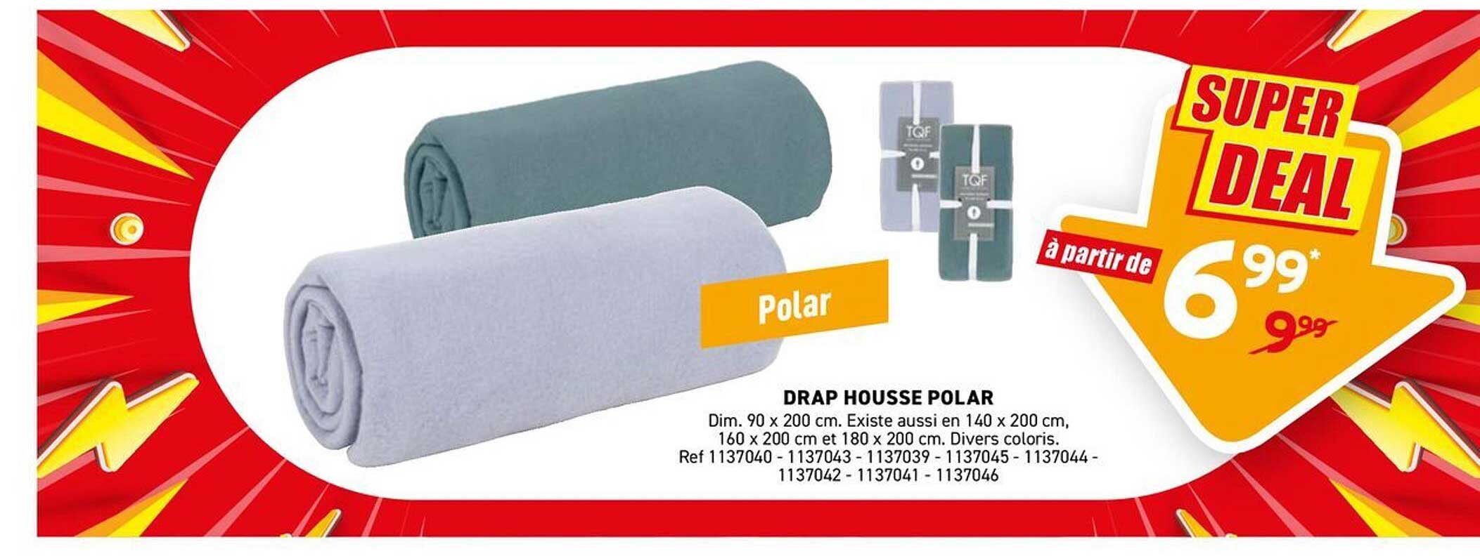 DRAP HOUSSE POLAR