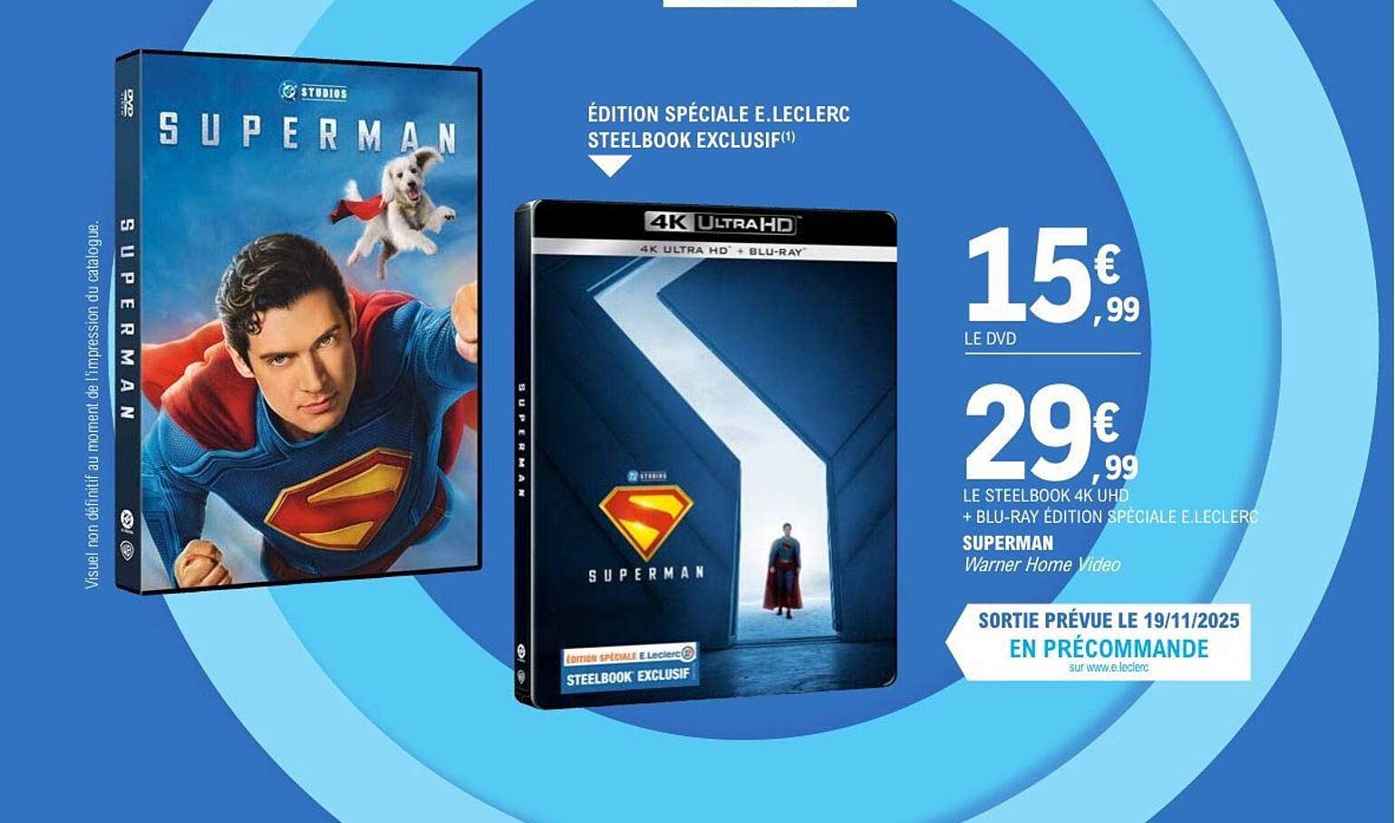 ÉDITION SPÉCIALE E.LECLERC STEELBOOK EXCLUSIF