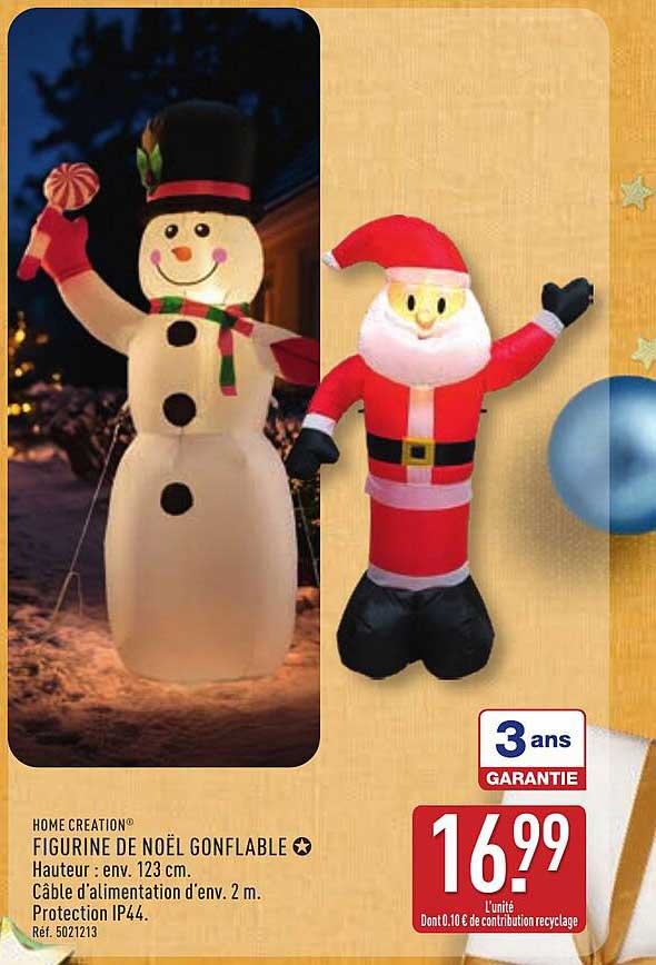 FIGURINE DE NOËL GONFLABLE