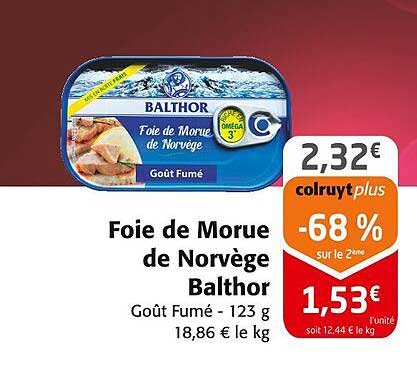 Foie de Morue de Norvège Balthor