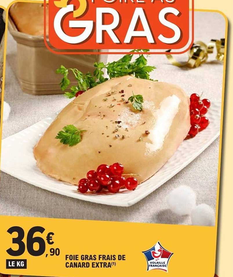 FOIE GRAS FRAIS DE CANARD EXTRA