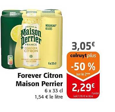 Forever Citron Maison Perrier