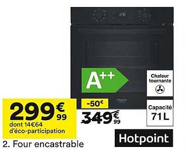 Four encastrable Hotpoint A++
