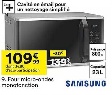 Four micro-ondes monofonction Samsung