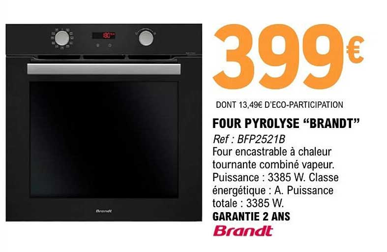 FOUR PYROLYSE “BRANDT”