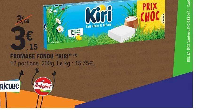 FROMAGE FONDU "KIRI"
