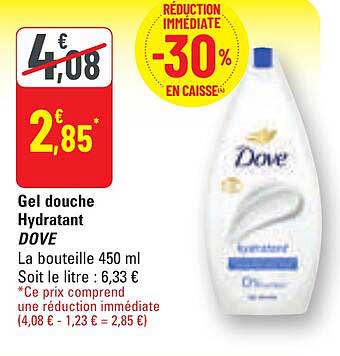 Gel douche Hydratant DOVE