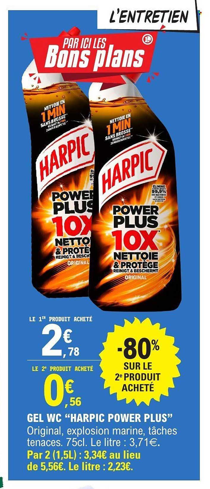 GEL WC "HARPIC POWER PLUS"
