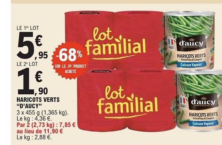 HARICOTS VERTS “D’AUCY”