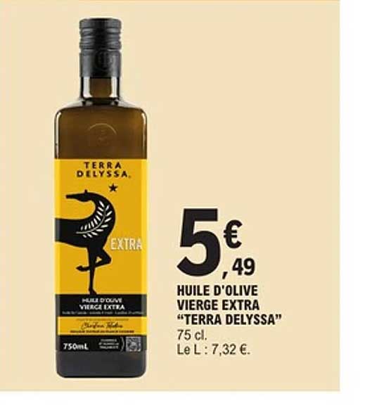 HUILE D'OLIVE VIERGE EXTRA "TERRA DELYSSA"
