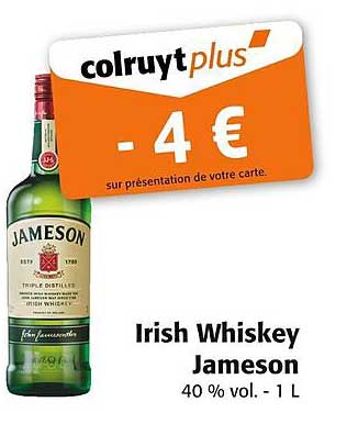 Irish Whiskey Jameson