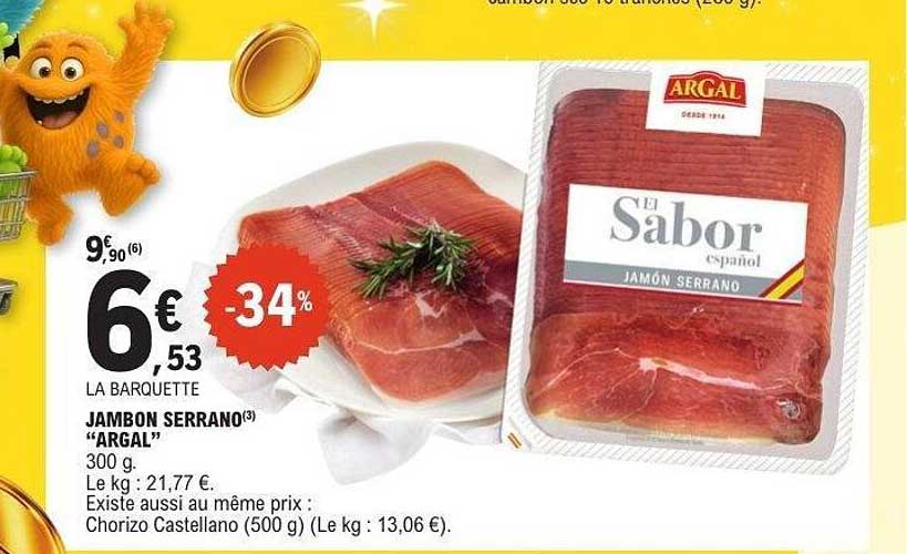 JAMBON SERRANO "ARGAL"