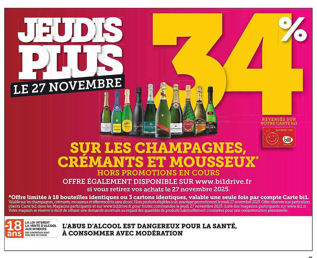 JEUDIS PLUS LE 27 NOVEMBRE