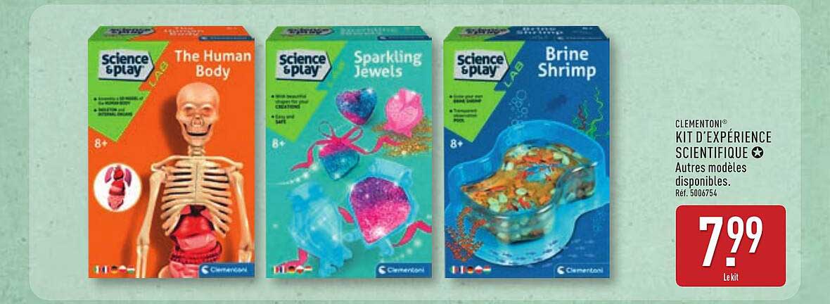 KIT D'EXPÉRIENCE SCIENTIFIQUE