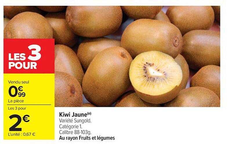 Kiwi Jaune