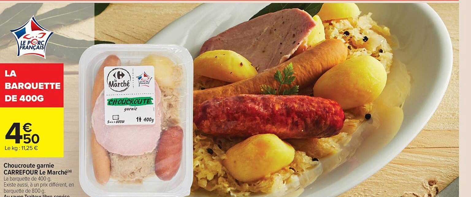 LA BARQUETTE DE 400G