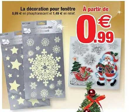 La décoration pour fenêtre