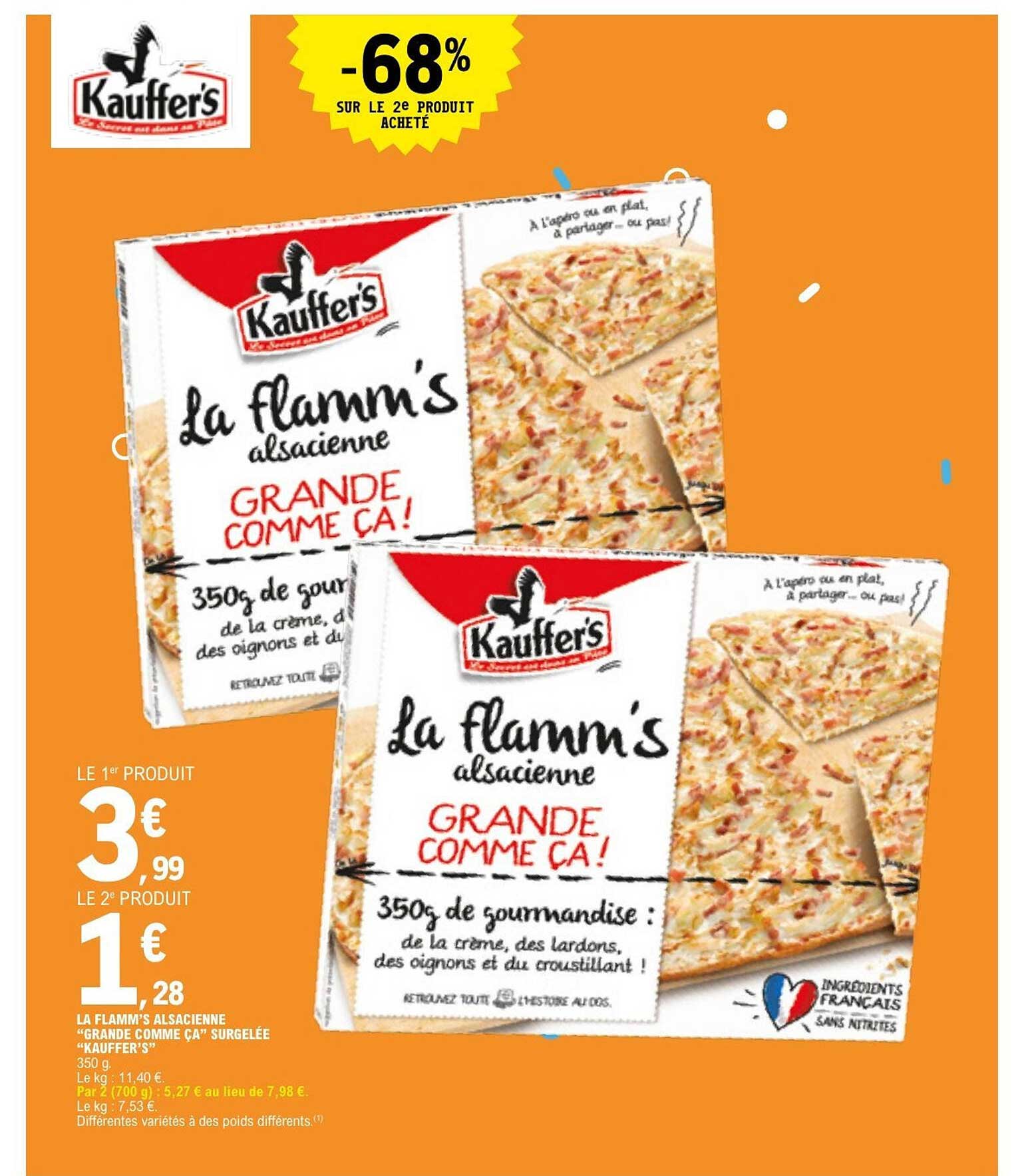 LA FLAMM’S ALSACIENNE ‘GRANDE COMME ÇA’