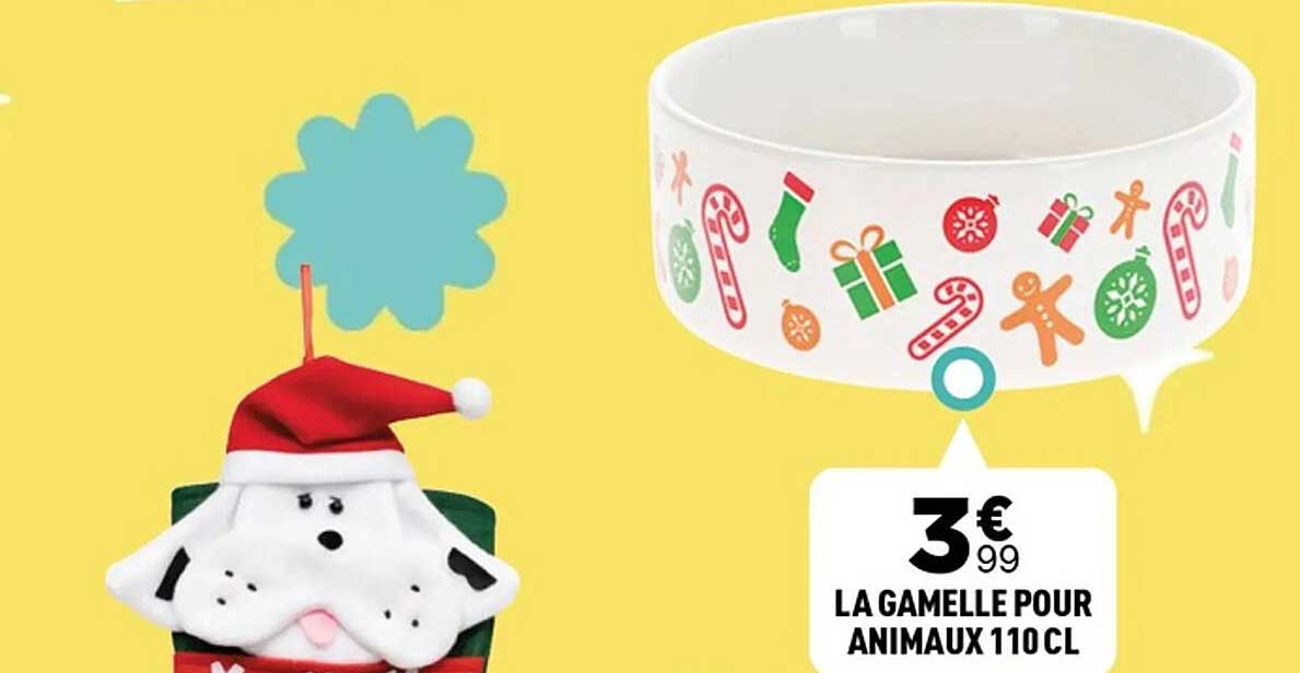 LA GAMELLE POUR ANIMAUX 110 CL