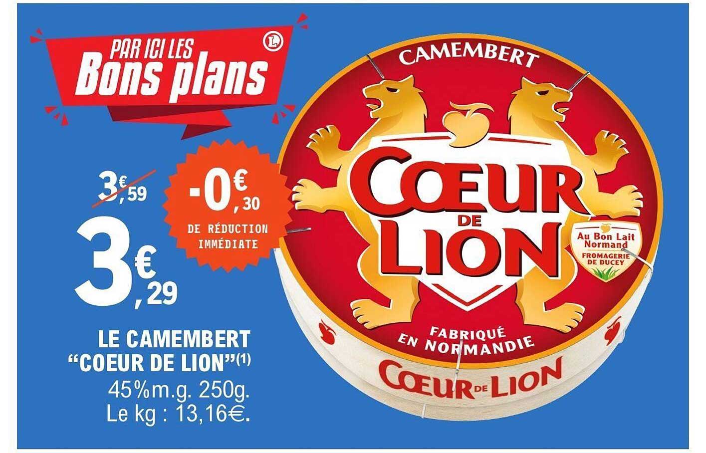 LE CAMEMBERT "COEUR DE LION"