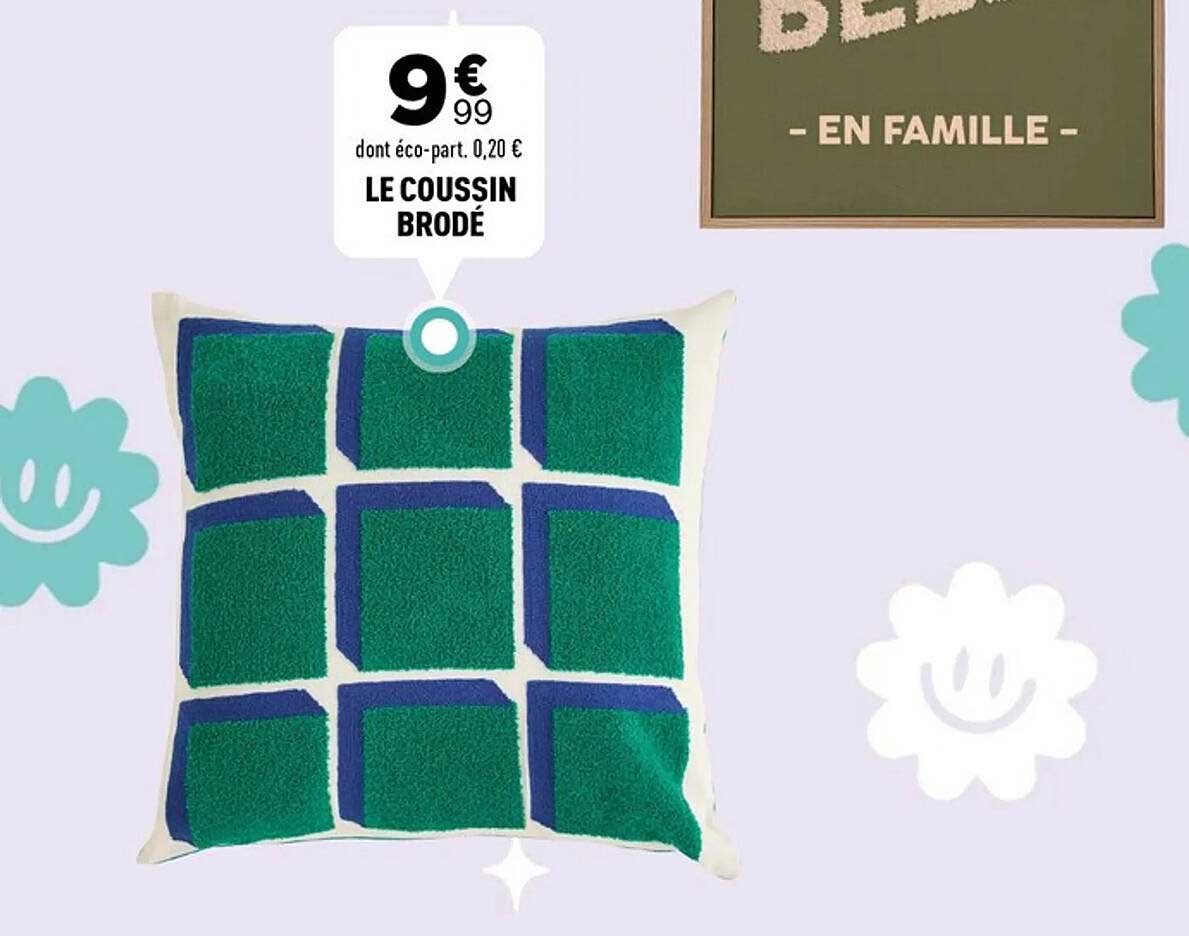 LE COUSSIN BRODÉ