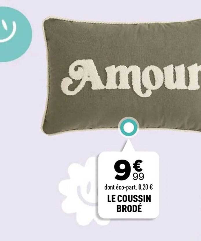 LE COUSSIN BRODÉ
