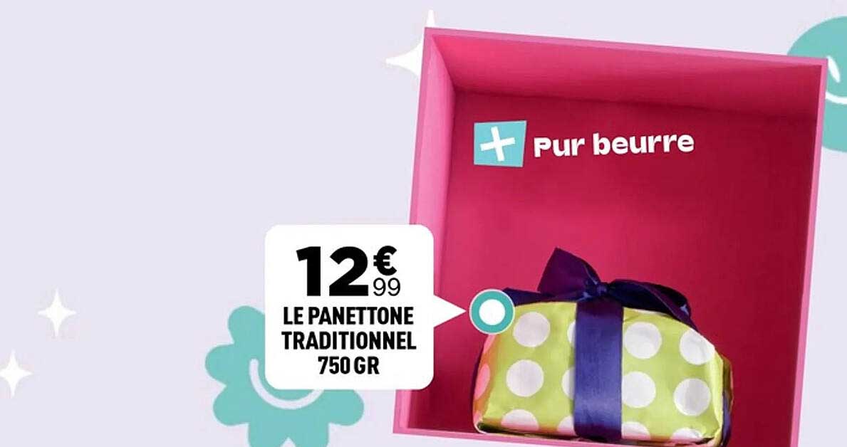 LE PANETTONE TRADITIONNEL 750 GR