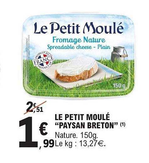 LE PETIT MOULÉ “PAYSAN BRETON”