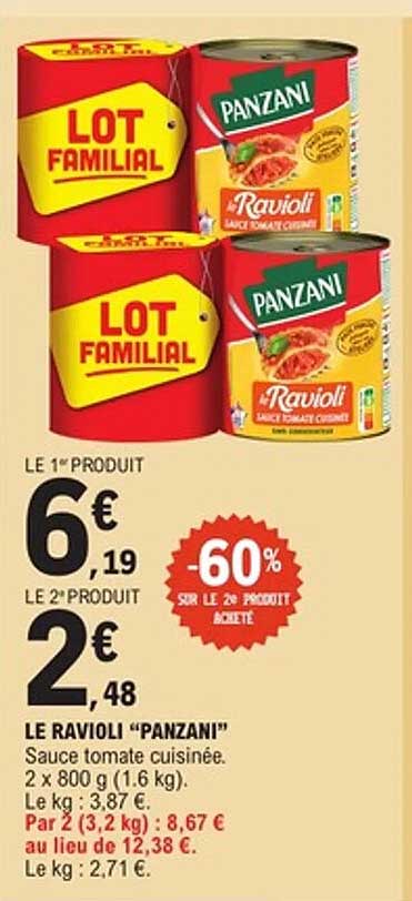 LE RAVIOLI 'PANZANI!'