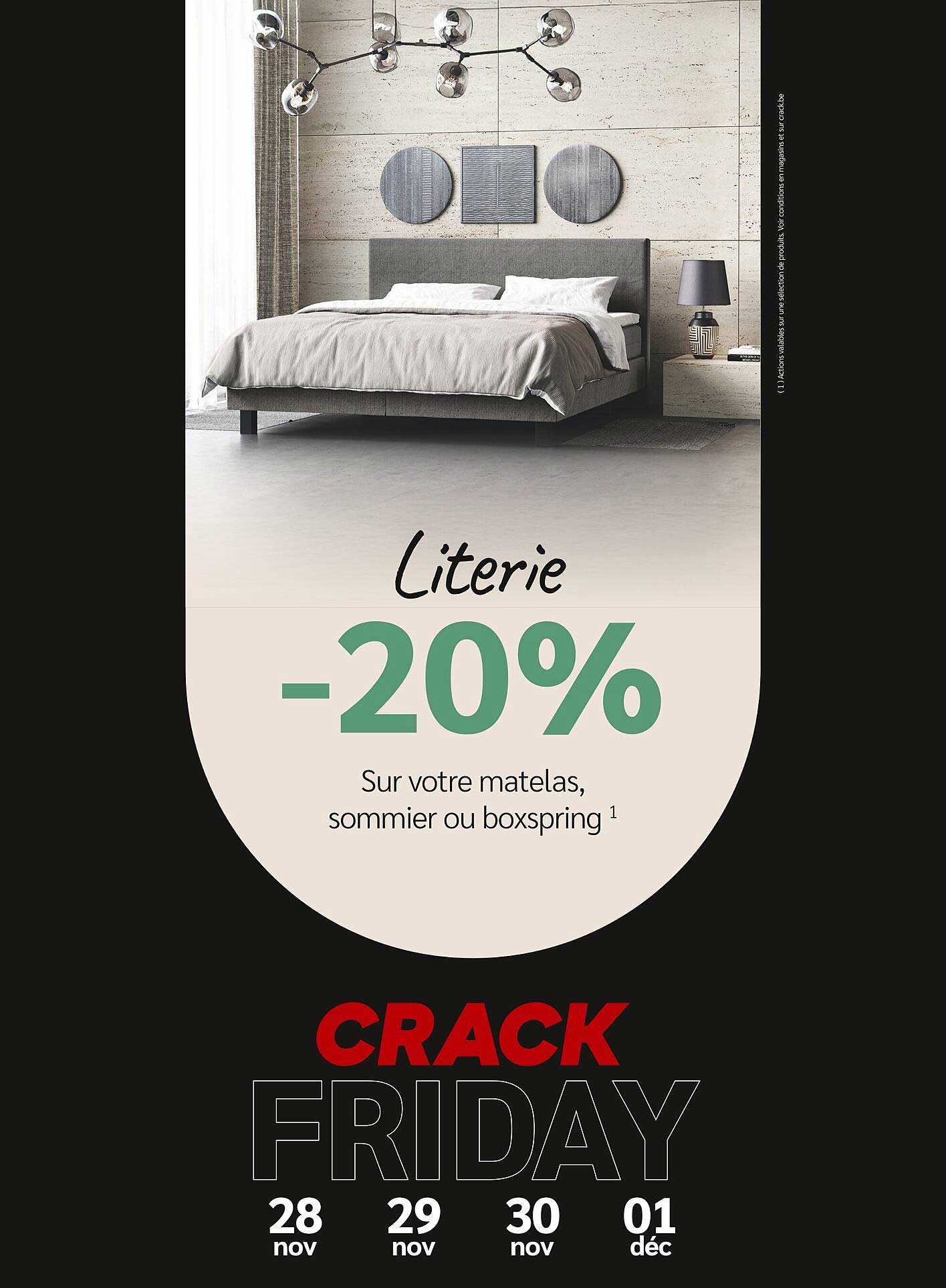 Literie -20%