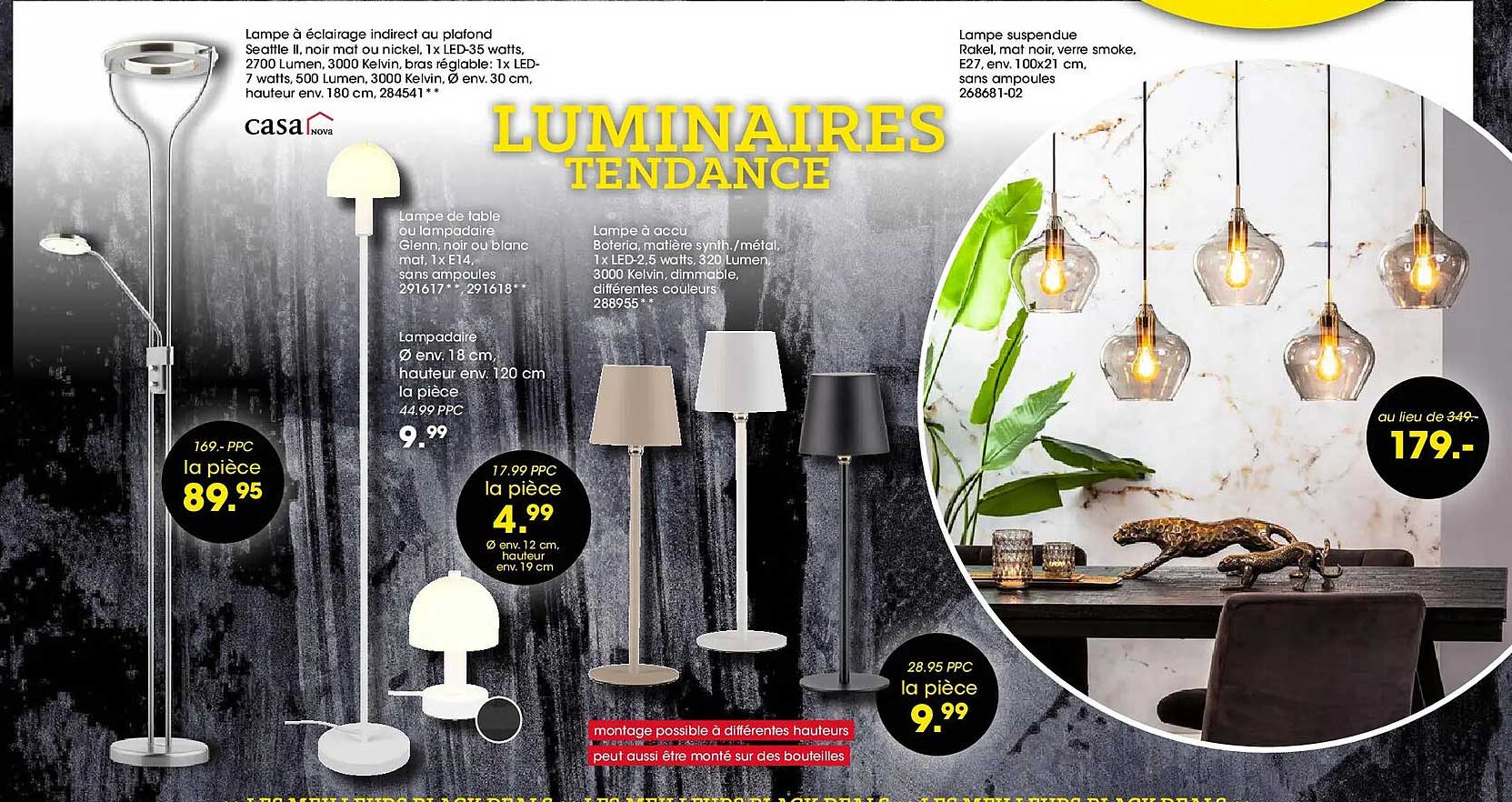 Luminaires Tendance