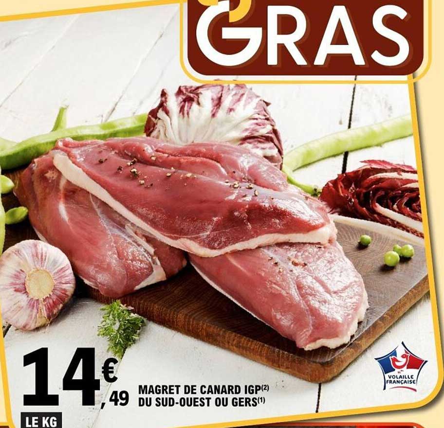 MAGRET DE CANARD IGP DU SUD-OUEST OU GERS