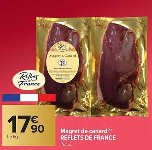 Magret de canard(m) REFLETS DE FRANCE