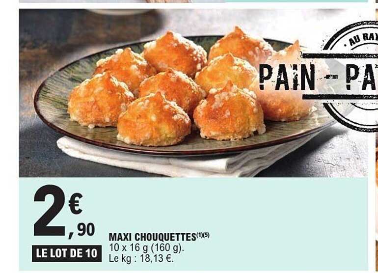 MAXI CHOUQUETTES