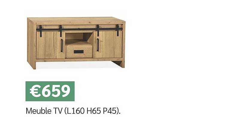 Meuble TV (L160 H65 P45)