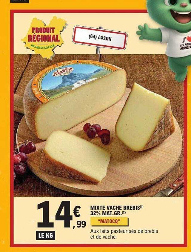 MIXTE VACHE BREBIS 32% MAT.GR.
