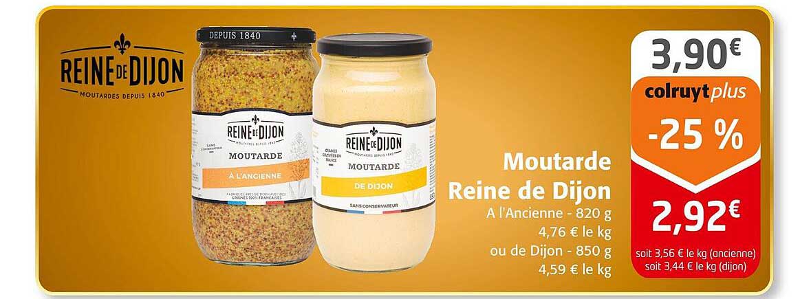 Moutarde Reine de Dijon