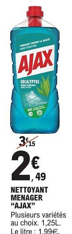 NETTOYANT MENAGER “AJAX”