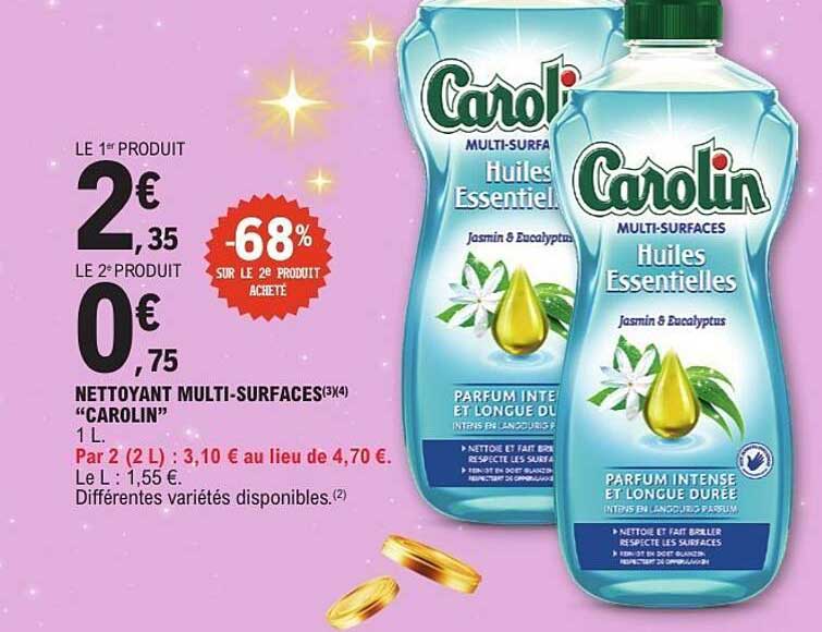 NETTOYANT MULTI-SURFACES "CAROLIN"