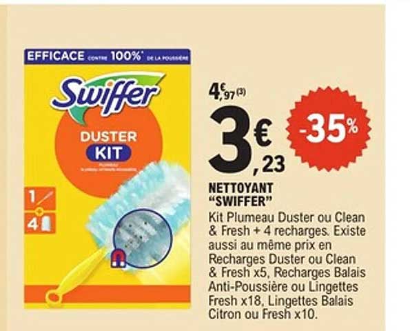 NETTOYANT “SWIFFER”