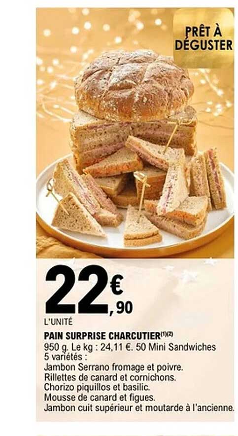 PAIN SURPRISE CHARCUTIER
