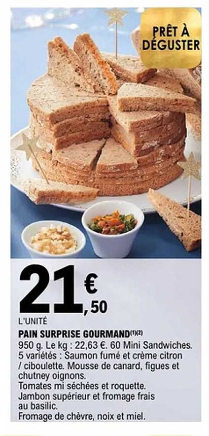 PAIN SURPRISE GOURMAND