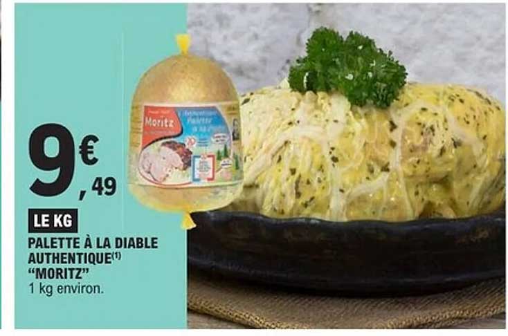 PALETTE À LA DIABLE AUTHENTIQUE(*) "MORITZ"