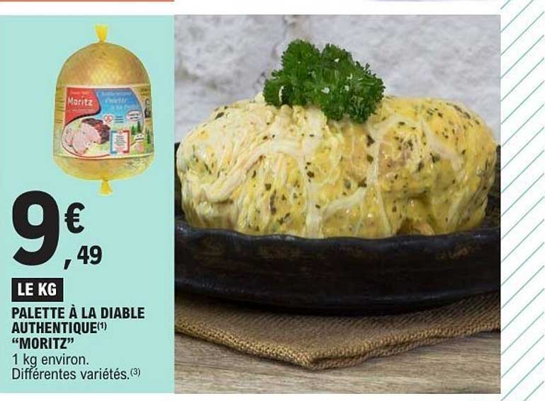 PALETTE À LA DIABLE AUTHENTIQUE "MORITZ"