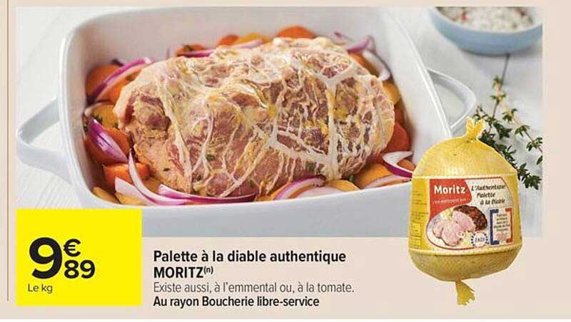 Palette à la diable authentique MORITZ