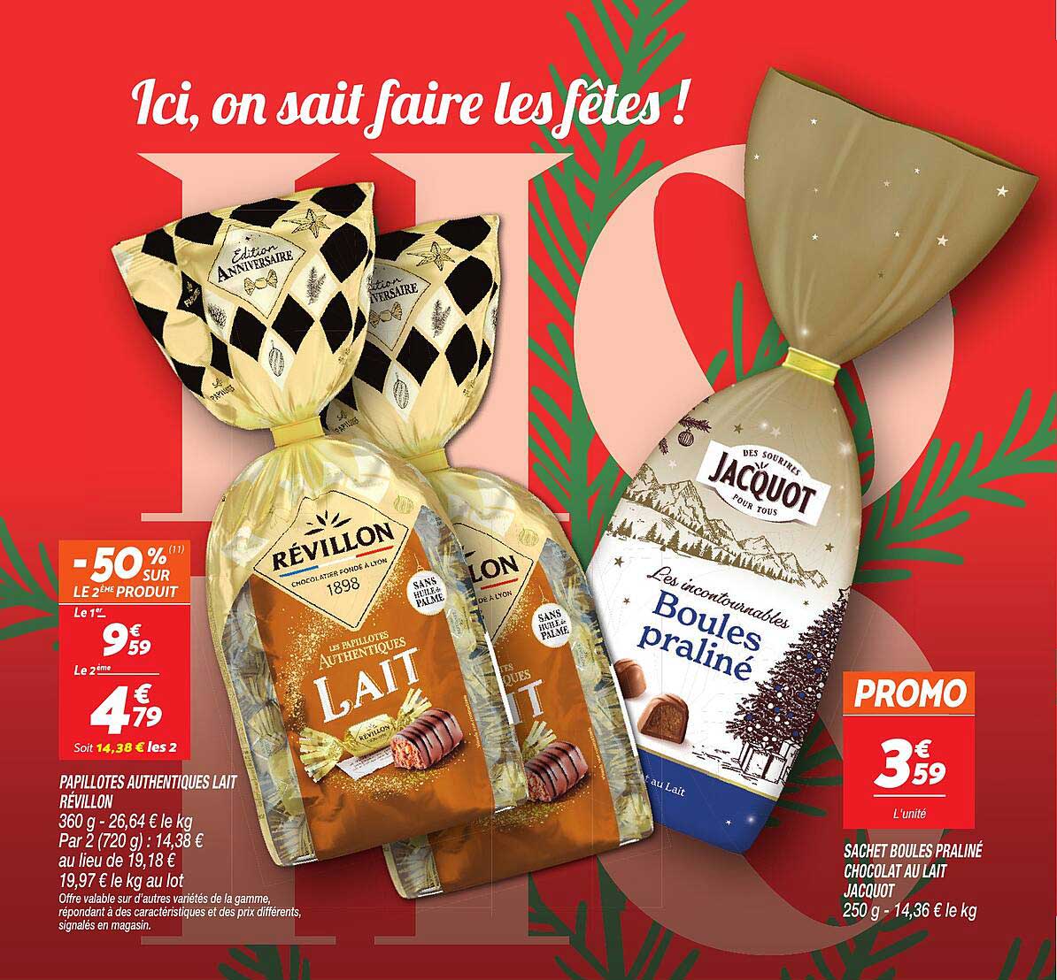 Papillotes Authentiques Lait Révillon