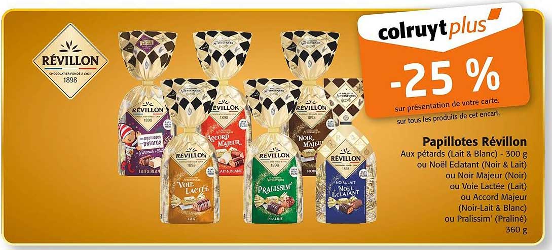 Papillotes Révillon