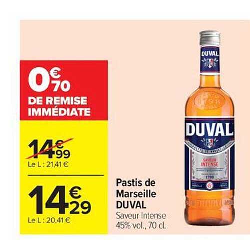 Pastis de Marseille DUVAL