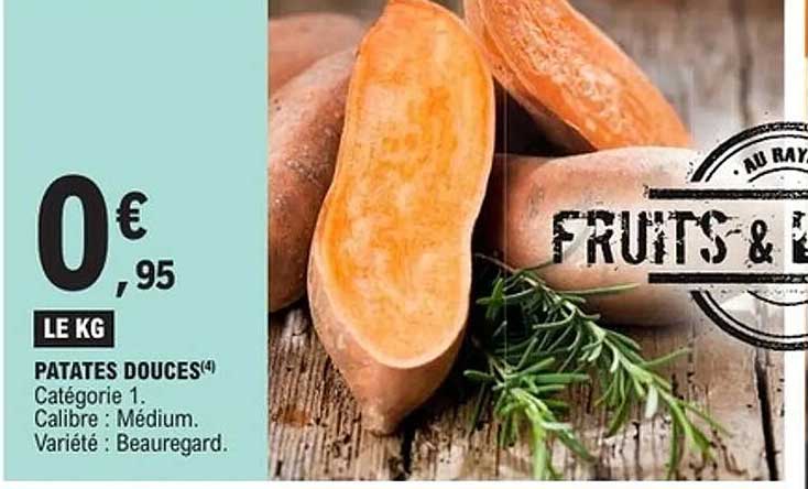 PATATES DOUCES
